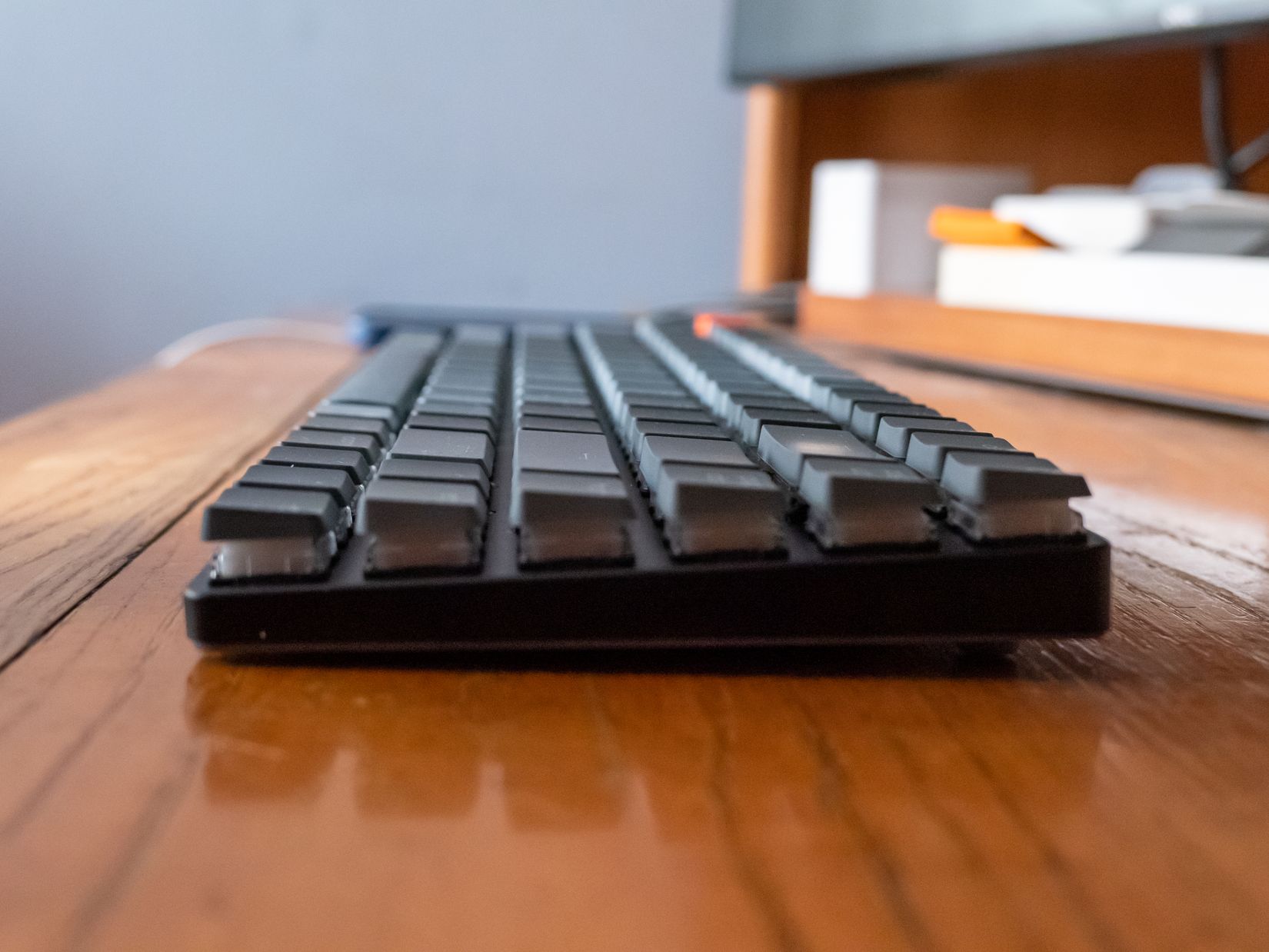 Keyboard on Desk
