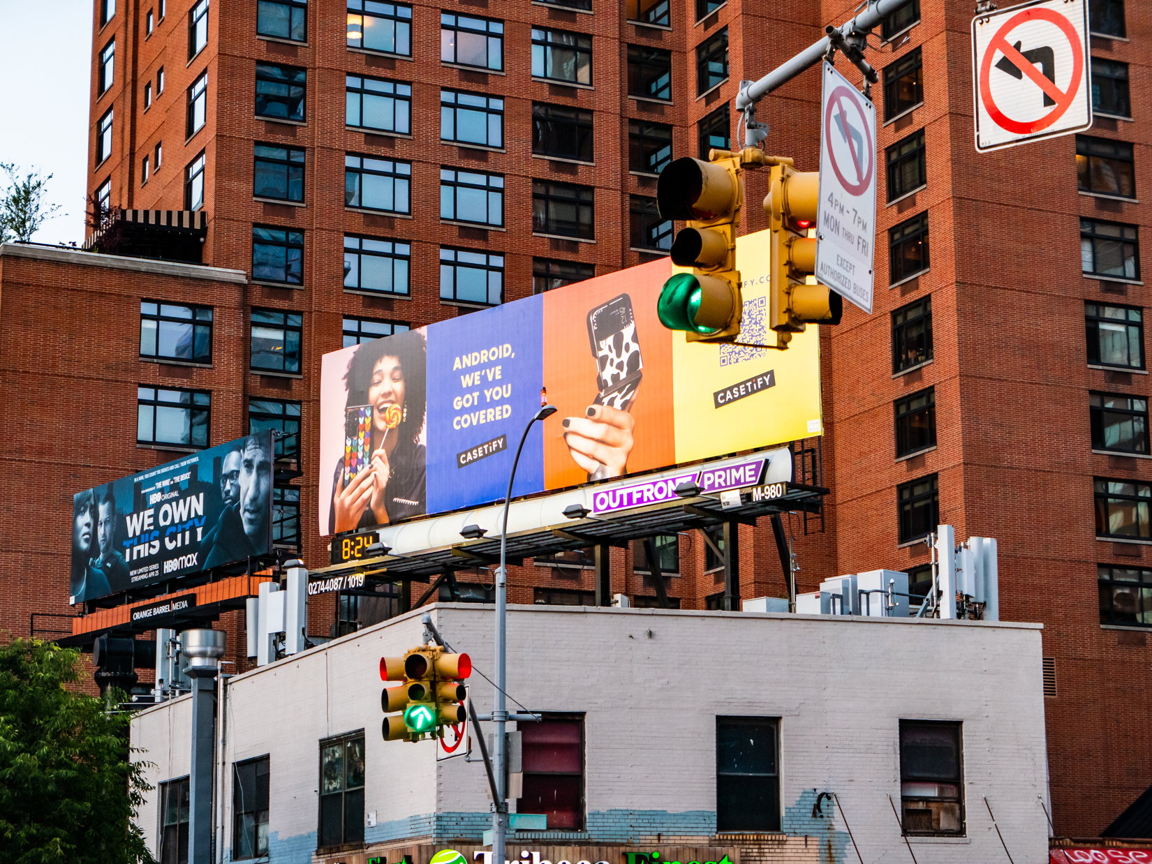 Billboards and Buildings in Manhattan